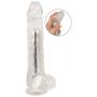 Crystal Clear Vibrator 24.5cm - 6