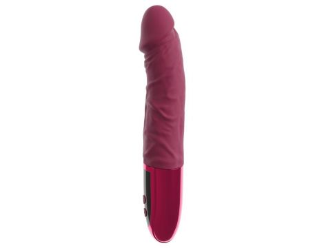 Wibrator realistyczny beau coeur Varelo czerwony silikonowy USB 23 cm - 5