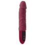 Wibrator realistyczny beau coeur Varelo czerwony silikonowy USB 23 cm - 4