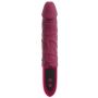 Wibrator realistyczny beau coeur Varelo czerwony silikonowy USB 23 cm - 3