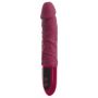 Wibrator realistyczny beau coeur Varelo czerwony silikonowy USB 23 cm - 9