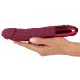Wibrator realistyczny beau coeur Varelo czerwony silikonowy USB 23 cm - 5