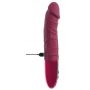 Wibrator realistyczny beau coeur Varelo czerwony silikonowy USB 23 cm - 8