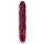Wibrator realistyczny beau coeur Varelo czerwony silikonowy USB 23 cm