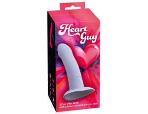 Wibrator punktu G Heart Guy niebieski silikonowy USB You2Toys