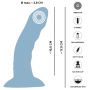 Wibrator punktu G Heart Guy niebieski silikonowy USB You2Toys - 5