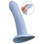 Wibrator punktu G Heart Guy niebieski silikonowy USB You2Toys - 4
