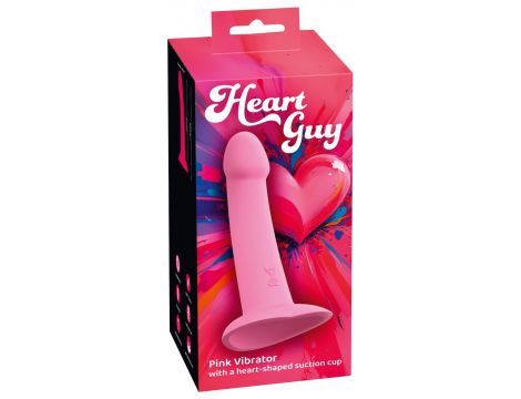 Wibrator punktu G You2Toys Heart Guy różowy silikonowy USB - 3