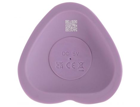 Wibrator punktu G You2Toys Heart Guy fioletowy silikonowy USB - 7