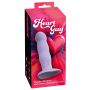 Wibrator punktu G You2Toys Heart Guy fioletowy silikonowy USB - 6