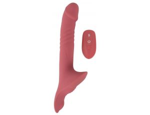 Wibrator strap on You2Toys Your różowy USB z pilotem