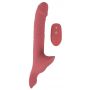 Wibrator strap on You2Toys Your różowy USB z pilotem - 2