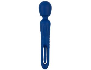 Masażer wand Sweet Smile 2in1 z językiem USB 24 cm