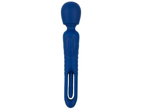 Masażer wand Sweet Smile 2in1 z językiem USB 24 cm