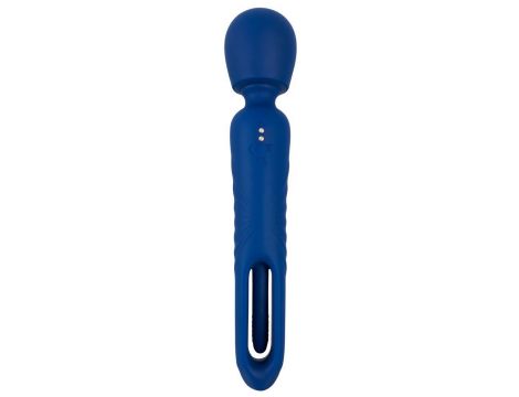 Masażer wand Sweet Smile 2in1 z językiem USB 24 cm - 5