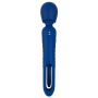 Masażer wand Sweet Smile 2in1 z językiem USB 24 cm - 6