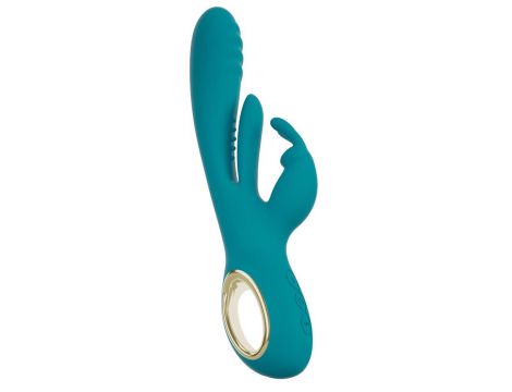 Wibrator króliczek Sweet Smile z ruchem posuwistym USB 25 cm - 4