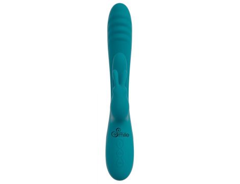 Wibrator króliczek Sweet Smile z ruchem posuwistym USB 25 cm - 6