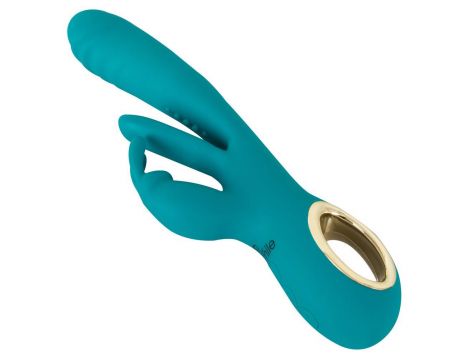 Wibrator króliczek Sweet Smile z ruchem posuwistym USB 25 cm - 7