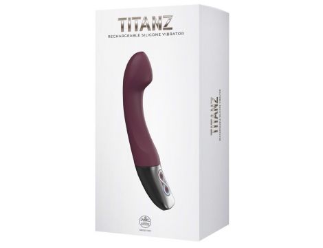 Titanz Vibrator Rubine Red - 3