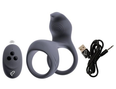 Pierścień wibrujący beau coeur Vylor RC z pilotem USB - 12