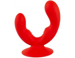 Wibrator podwójny Sweet Smile z przyssawką USB