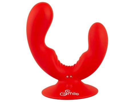Wibrator podwójny Sweet Smile z przyssawką USB - 4