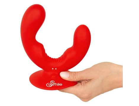 Wibrator podwójny Sweet Smile z przyssawką USB - 6