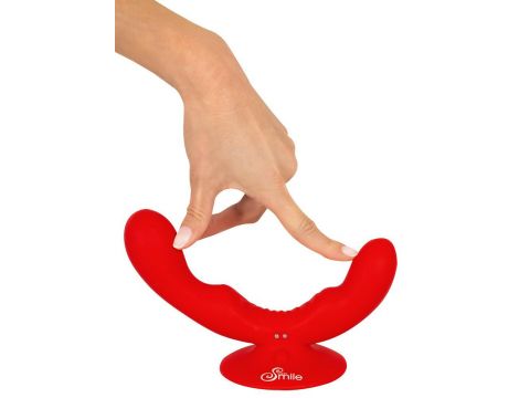 Wibrator podwójny Sweet Smile z przyssawką USB - 10