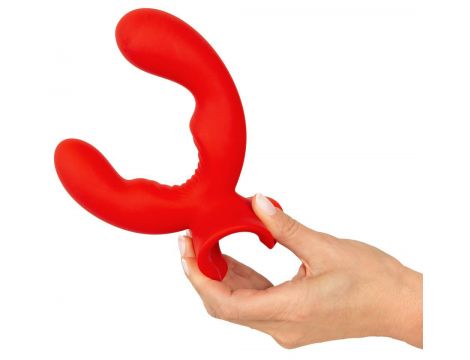 Wibrator podwójny Sweet Smile z przyssawką USB - 9