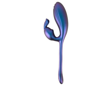 Wibrator króliczek Sweet Smile metaliczny elastyczny USB 22 cm - 5