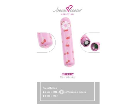 beau coeur Cherry Mini Vibrato - 8