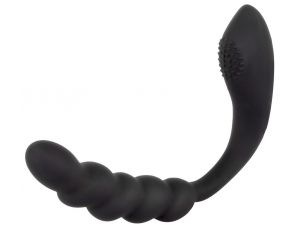 Wibrator analny giętki Black Velvets silikonowy USB 26 cm