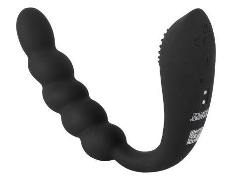 Wibrator analny giętki Black Velvets silikonowy USB 26 cm - 3