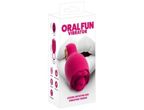 Wibrator z wirującym językiem You2Toys silikonowy USB - 5