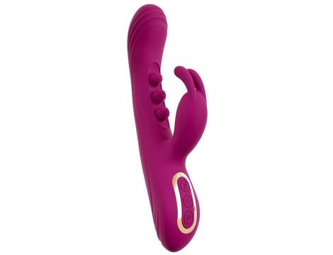 Wibrator króliczek Javida 2F squirt silikonowy USB 22,5 cm - 4