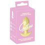 Plug wibrujący Cuties żółty silikonowy 7 trybów USB 8 cm - 9