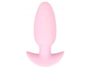Korek analny wibrujący Cuties silikonowy różowy USB 8 cm