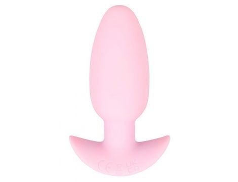 Korek analny wibrujący Cuties silikonowy różowy USB 8 cm