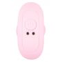 Korek analny wibrujący Cuties silikonowy różowy USB 8 cm - 6