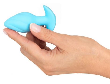 Cuties Vibrating Plug Blue - 4
