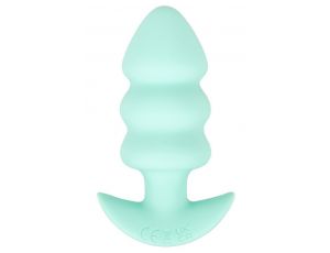 Mini korek analny wibrujący Cuties zielony USB