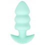 Mini korek analny wibrujący Cuties zielony USB - 2