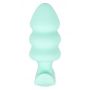 Mini korek analny wibrujący Cuties zielony USB - 6