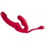 Wibrator strap on potrójny You2Toys USB 23 cm - 3