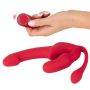 Wibrator strap on potrójny You2Toys USB 23 cm - 7