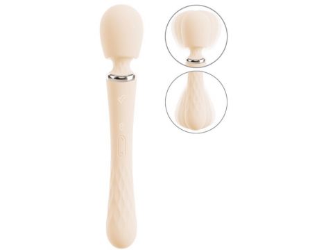 Masażer wand Taviro beau coeur silikonowy USB 31 cm - 3
