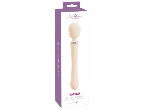 Masażer wand Taviro beau coeur silikonowy USB 31 cm - 7