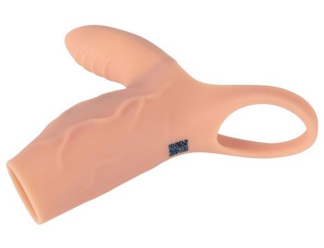 Nakładka silikonowa Realistixxx Real Sleeve Clit S z wibracjami USB - 4
