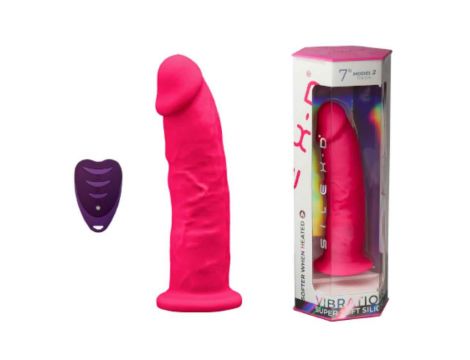 Wibrator realistyczny Silexd Model 2 różowy 17 cm